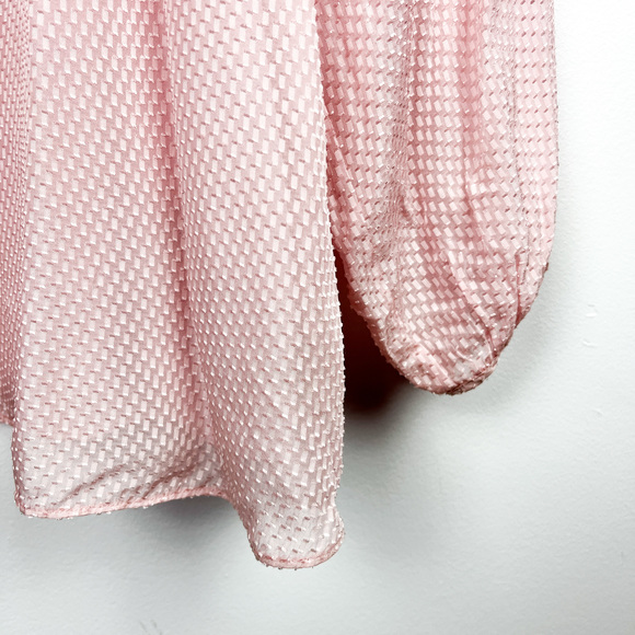 Massimo Dutti Light Pink Long Sleeve Blouse - Picture 8 of 9